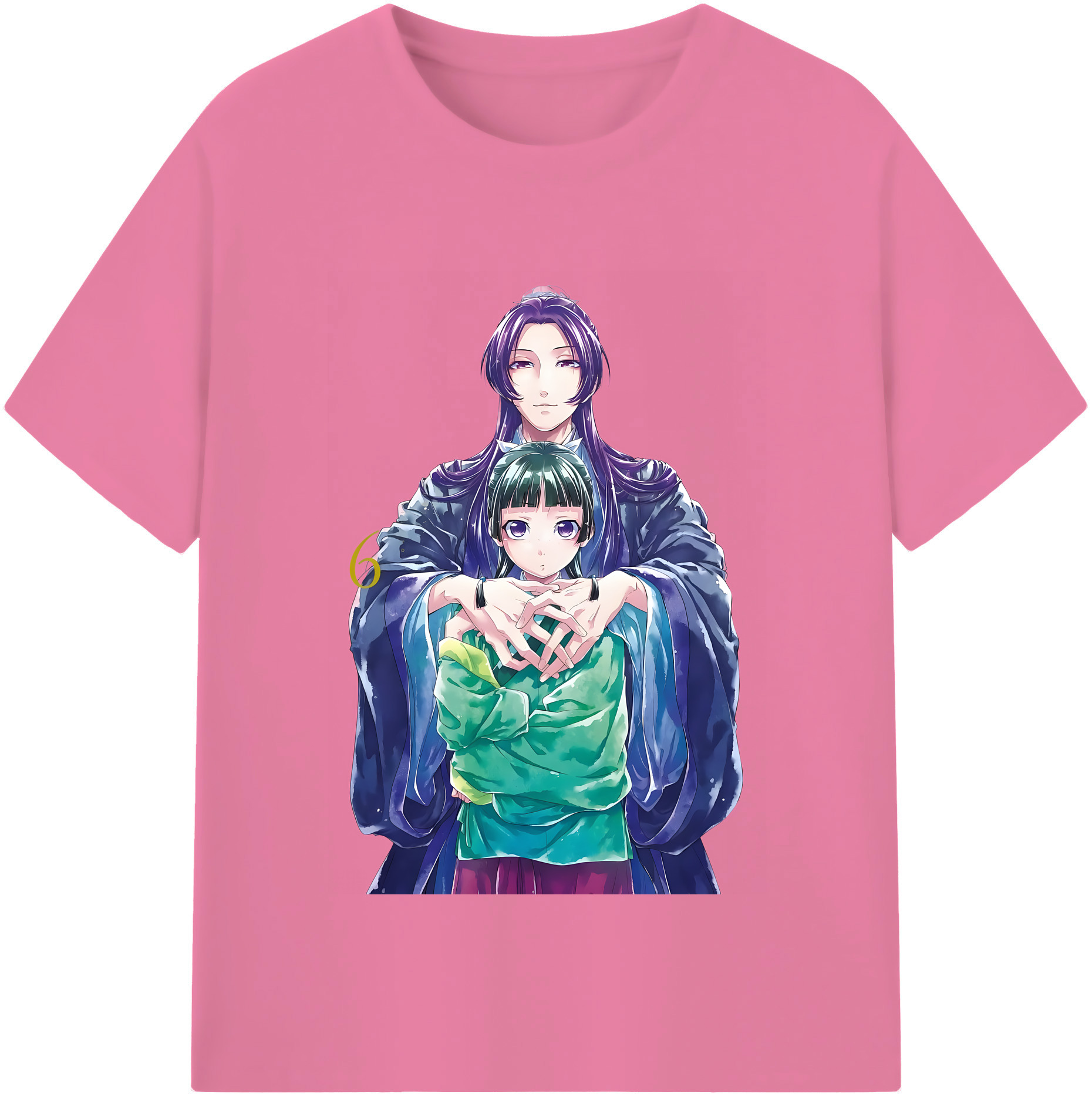 （画像用） 薬屋のひとりごと The Apothecary Diaries 綿100％半袖Tシャツ（フロントプリント）
